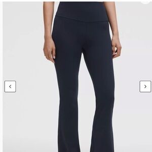 lululemon Groove Super High-Rise Flared Pant Nulu True Navy Blue Size 6